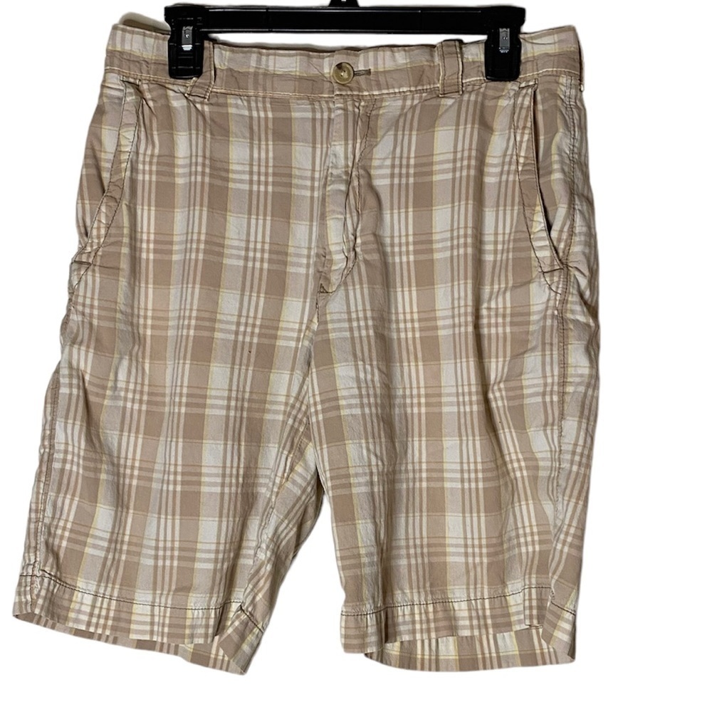 Izod Men’s Plaid Golf Shorts